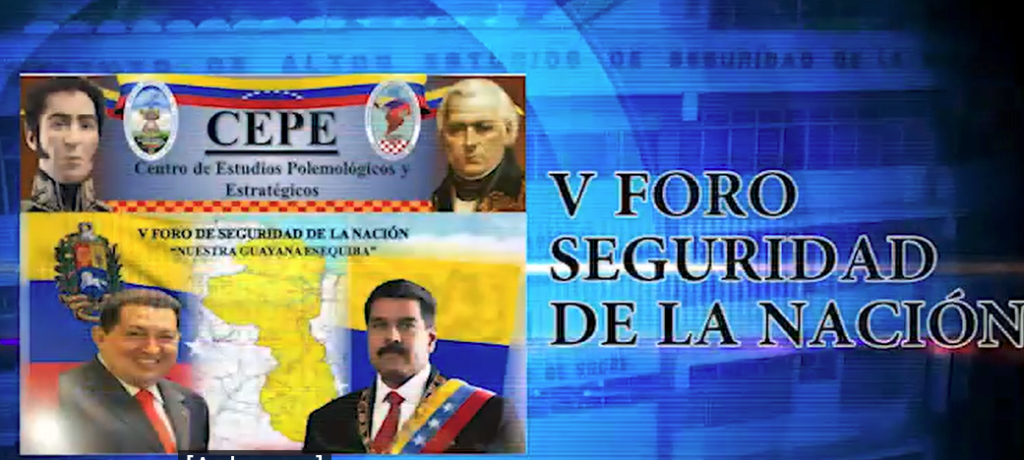 Esequibo: Coronel Pompeyo Torrealba en V Foro de Seguridad de la Nación IESEOFANB